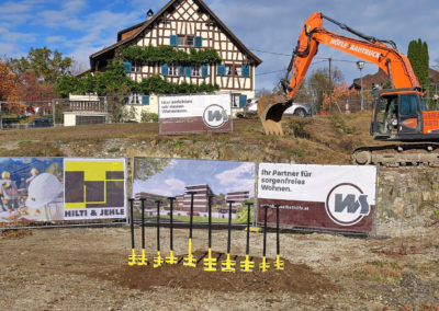 Hilti & Jehle, Spatenstich Carinagasse