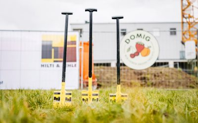 Spatenstich für neuen Domig-Obst-Standort